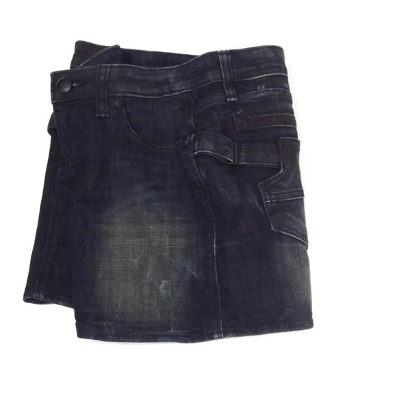 UNIQUE ROCK & REPUBLIC Groupie Black Skirt Size 4 - Picture 2 of 8